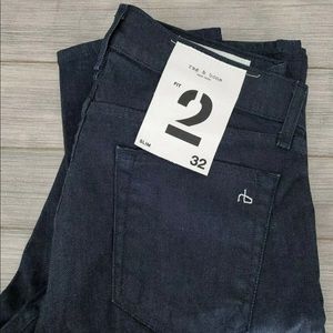 Rag & Bone Tonal Rinse Jeans in Fit 2.